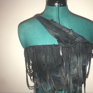 Distressed Top - grey